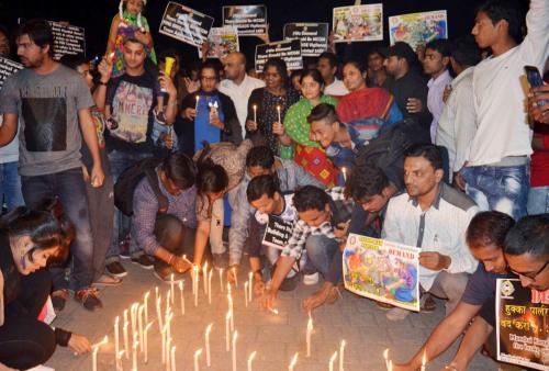 SAHAS Foundation Candle March at Nariman Point (13)